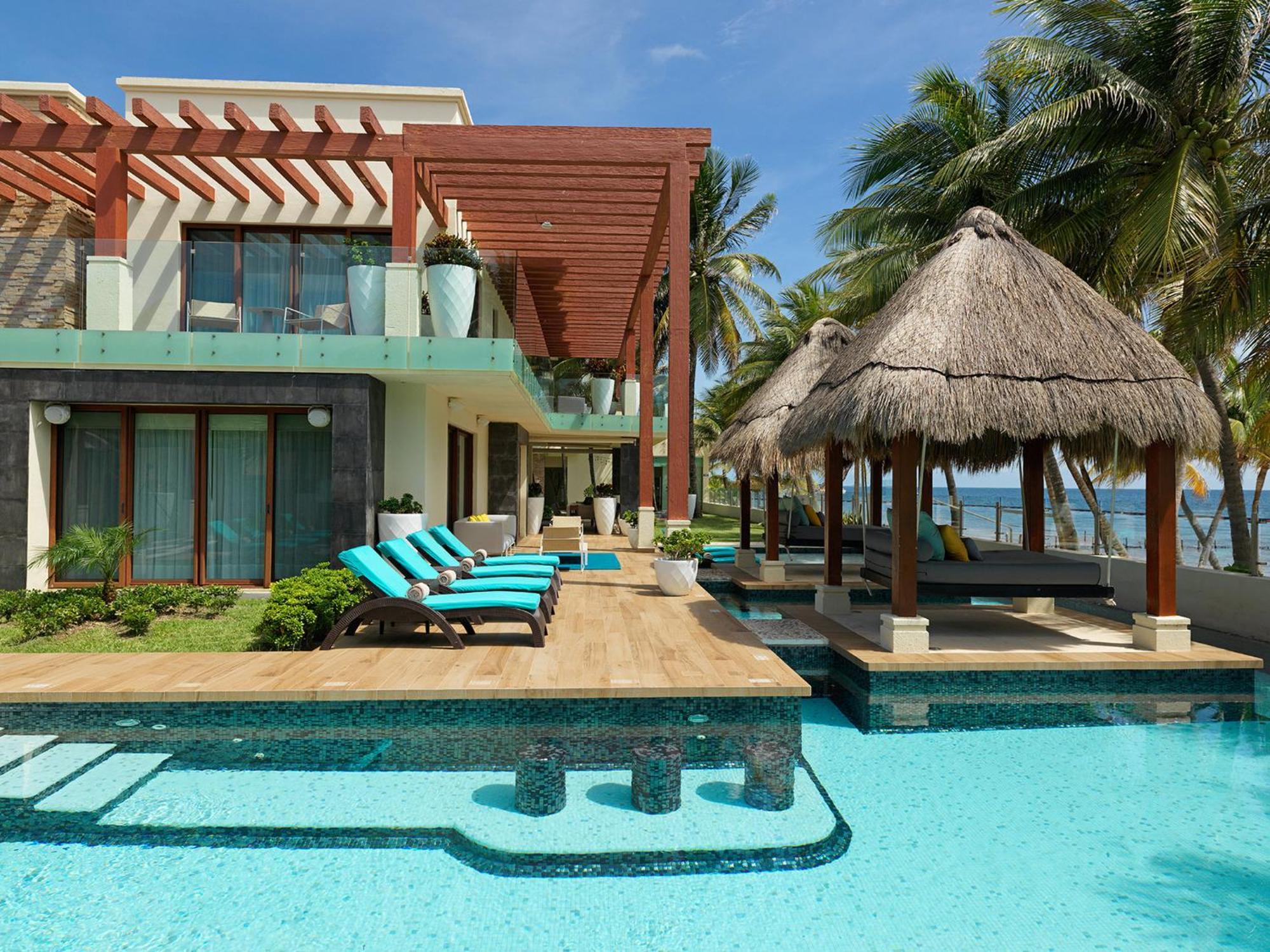 Azul Villa Esmeralda Пуэрто-Морелос Экстерьер фото